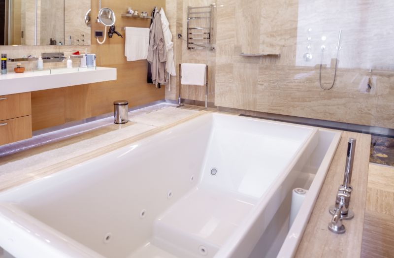 Elegant Bathtub Installation